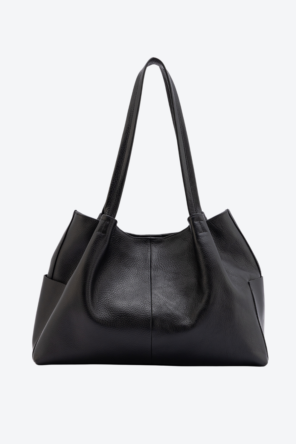 Bolsa Couro Shopping Detalhe Grande