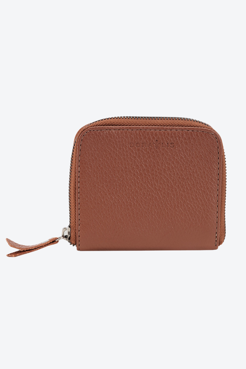 Carteira Couro Floater com Zíper Pequena