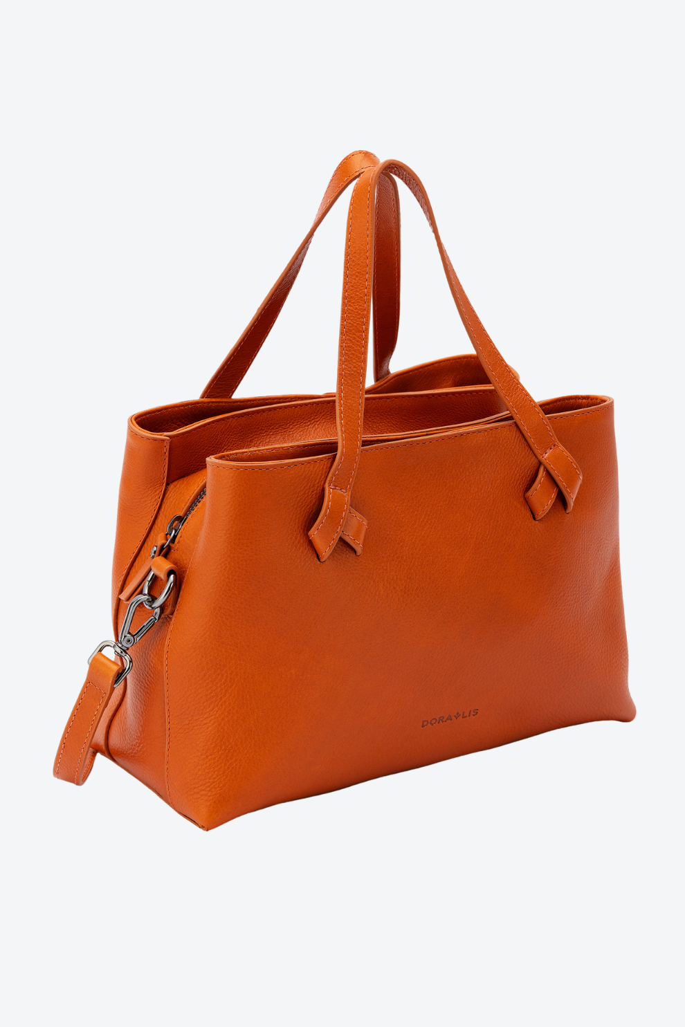 Bolsa Tote Divisórias em Couro Média