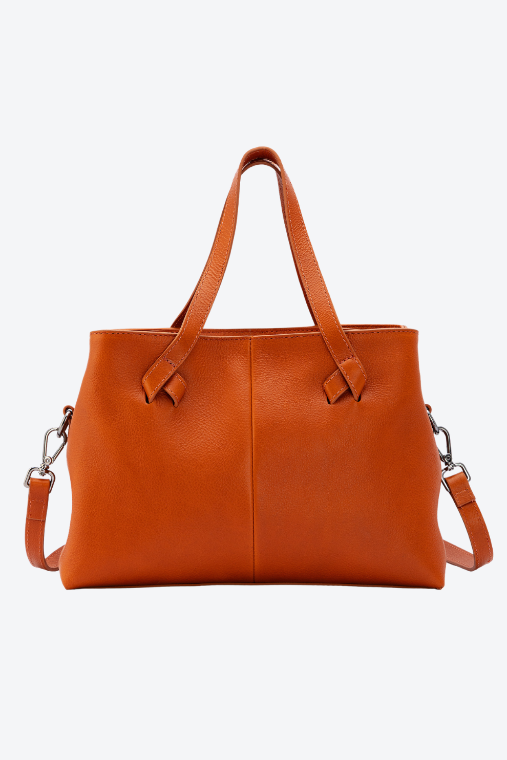 Bolsa Tote Divisórias em Couro Média