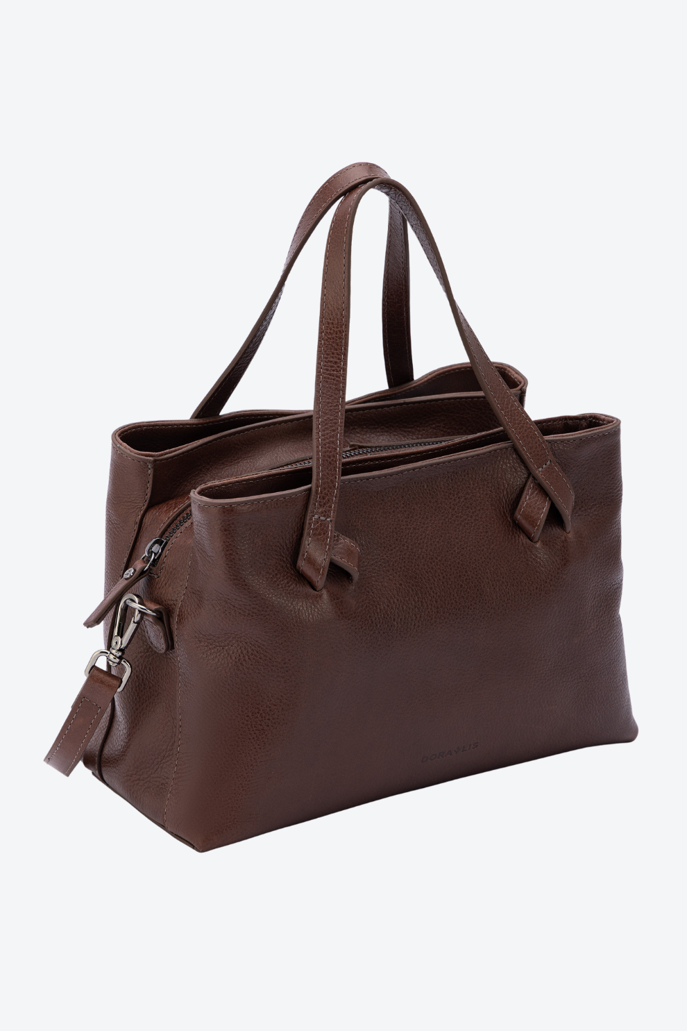 Bolsa Tote Divisórias em Couro Média