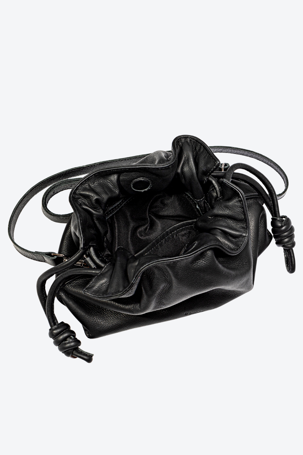 Bolsa Couro Saco Pequena