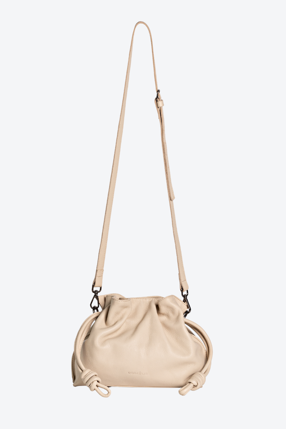 Bolsa Couro Saco Pequena