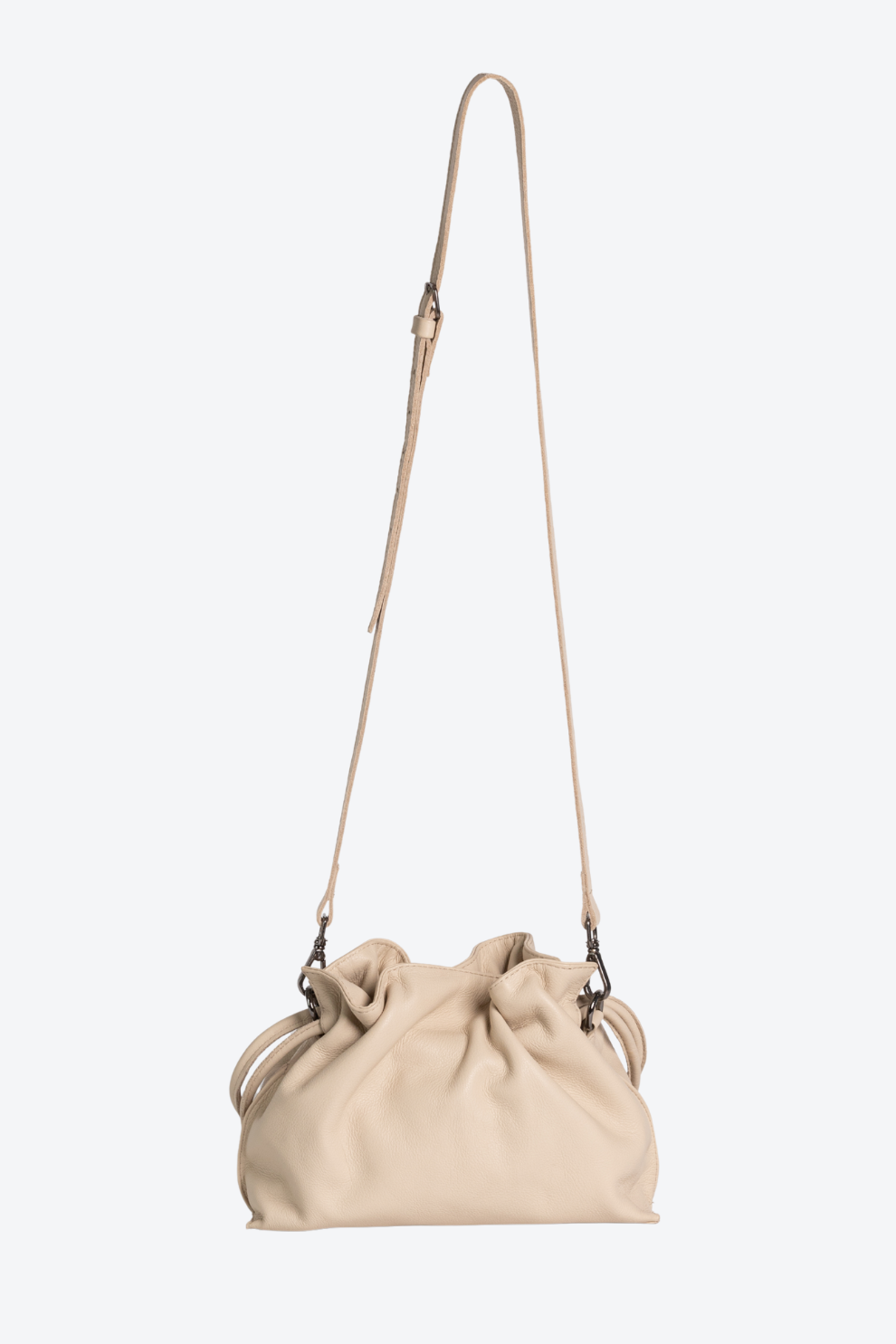 Bolsa Couro Saco Pequena
