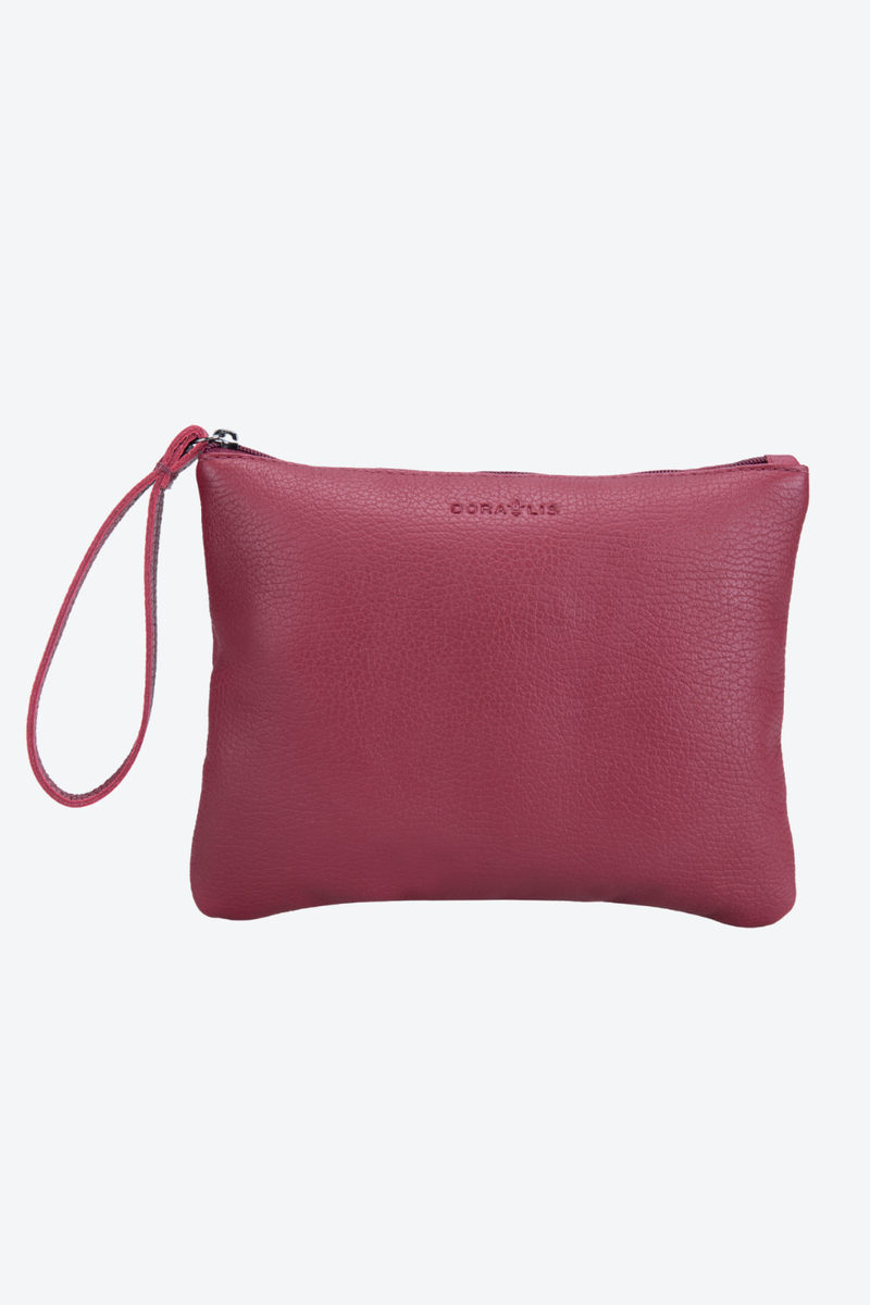 Necessaire Couro Lisa Grande