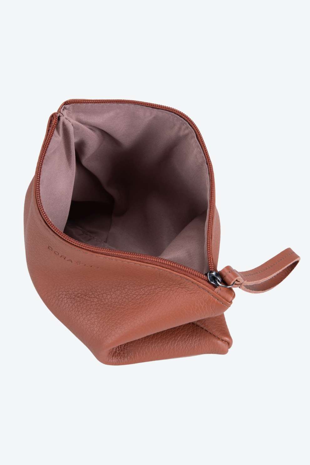 Necessaire Couro Lisa Grande