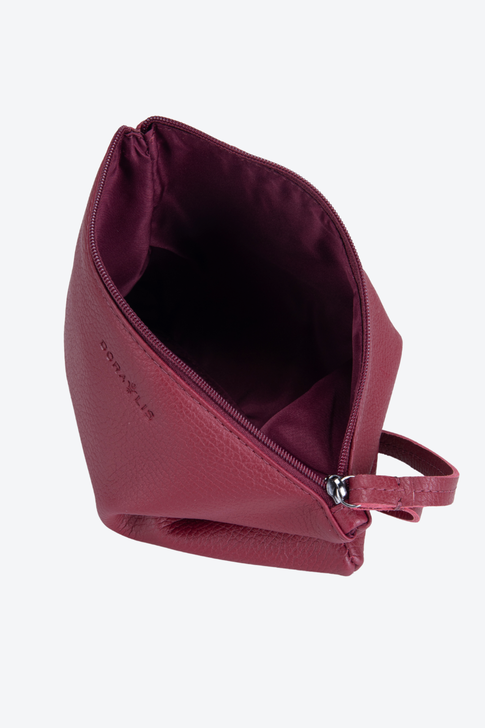 Necessaire Couro Lisa Grande