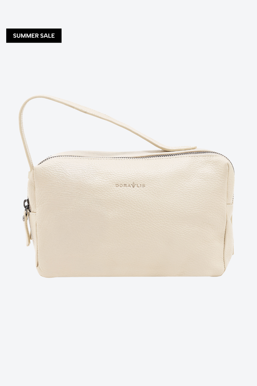 Necessaire Couro Dois Ziperes Grande