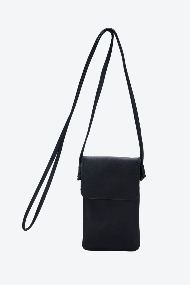 Mini Bolsa Couro Porta Celular