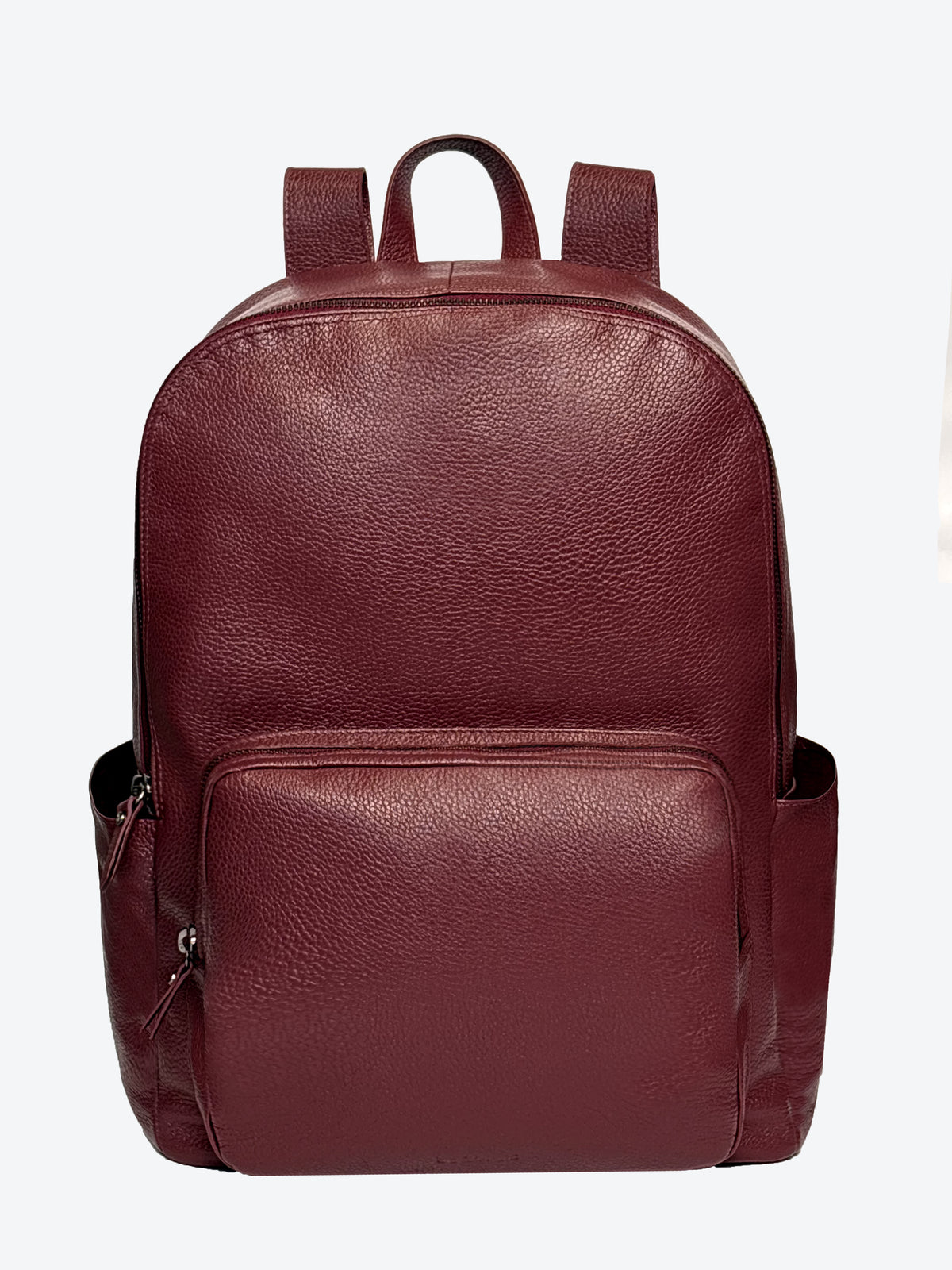 Mochila Couro Porta Notebook Grande