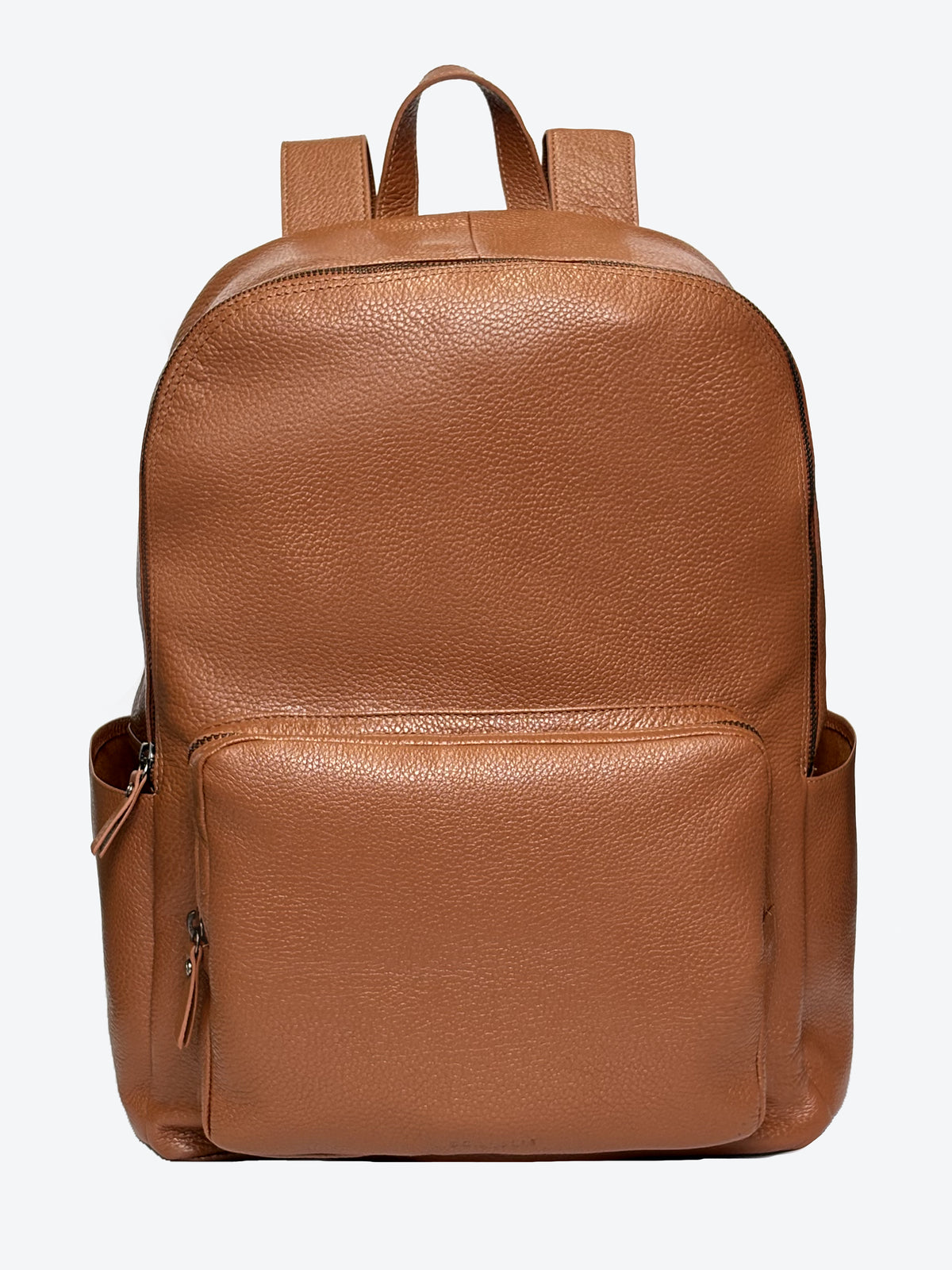 Mochila Couro Porta Notebook Grande