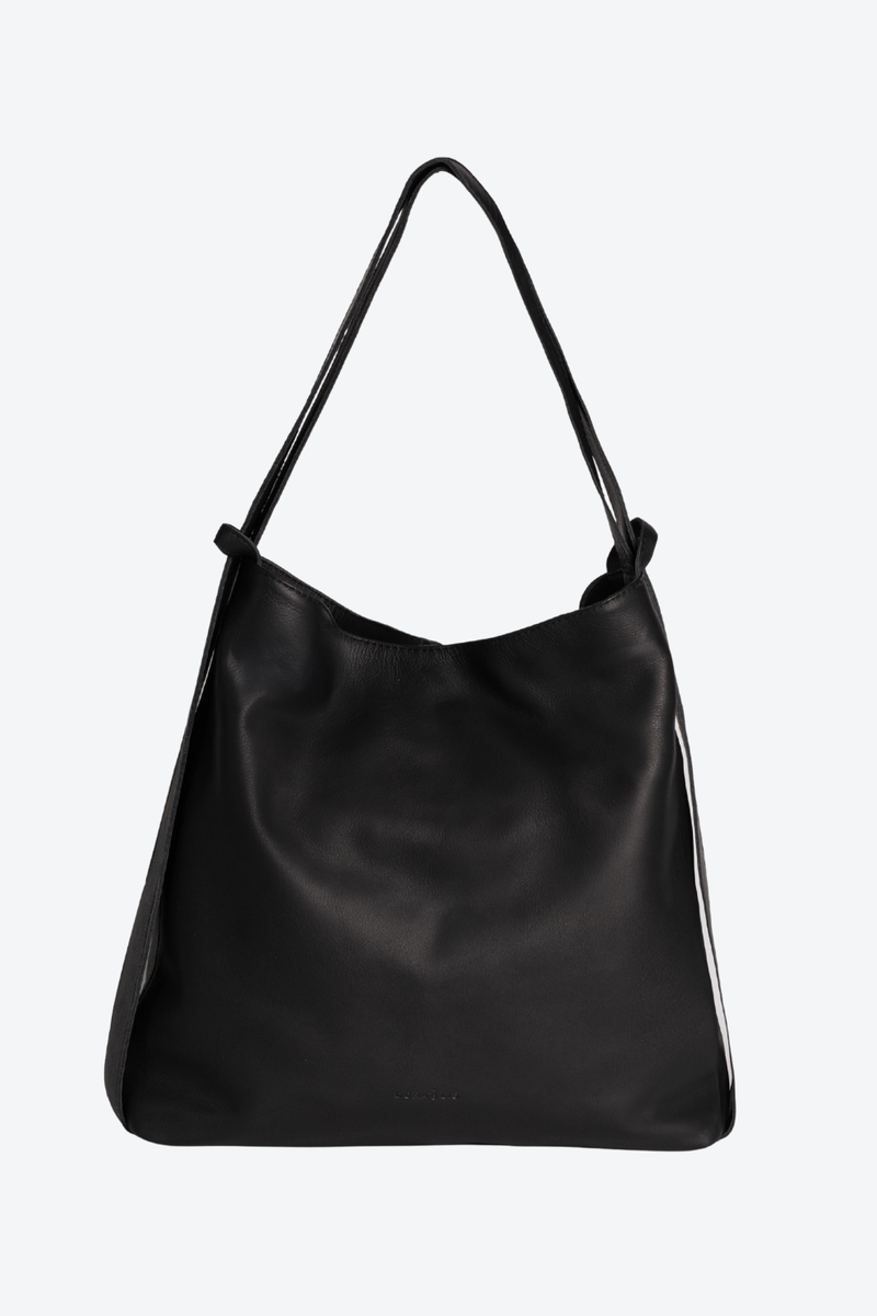 Bolsa Couro Saco Vira Mochila Grande