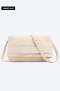 Bolsa Clutch Couro Faixa Média