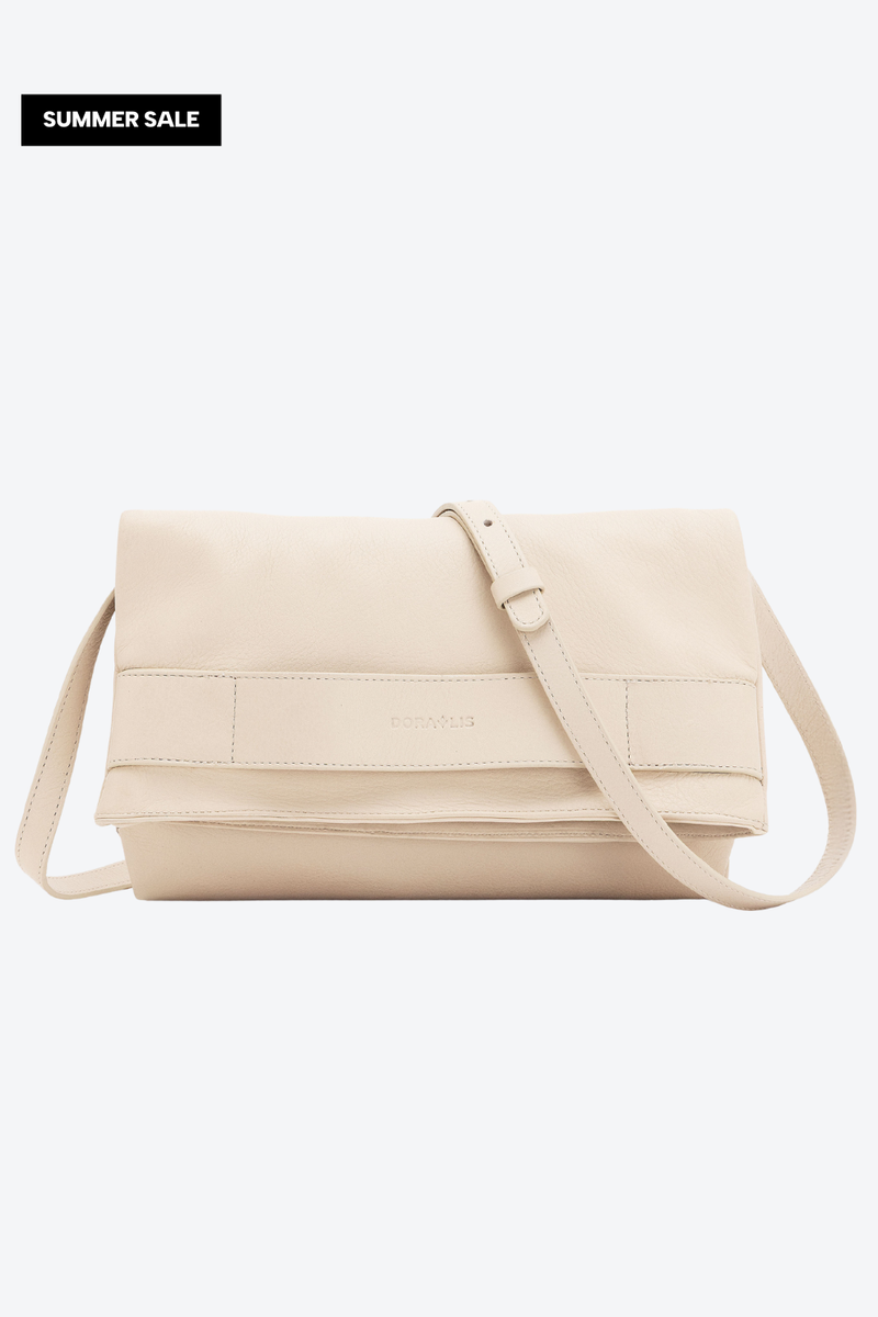 Bolsa Clutch Couro Faixa Média