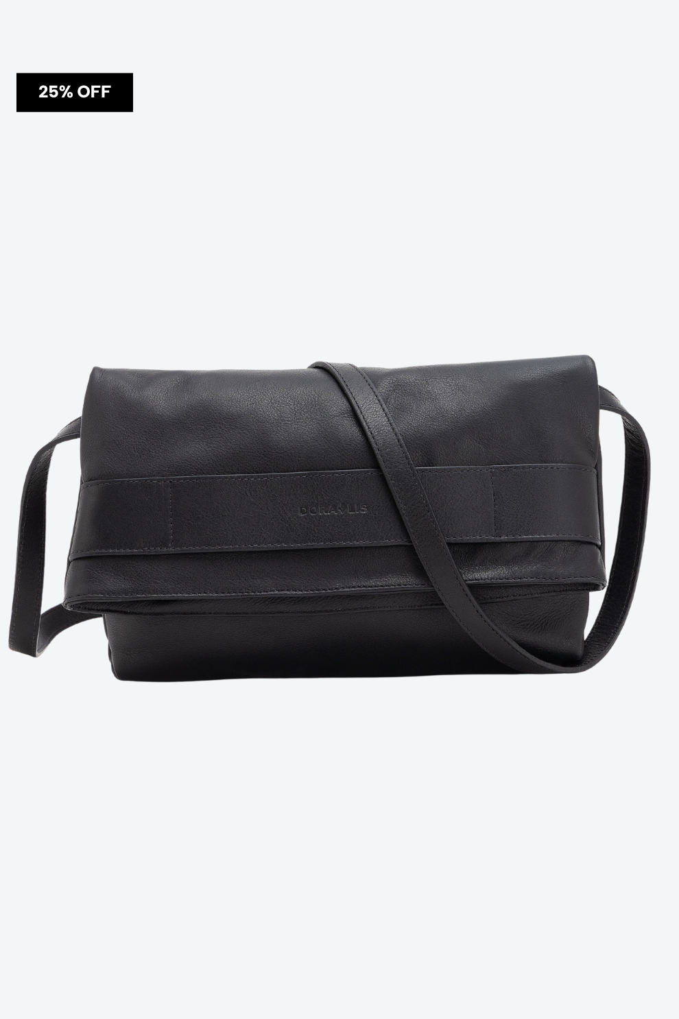 Bolsa Clutch Couro Faixa Média