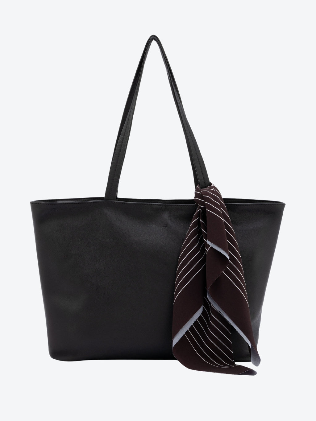 Bolsa Couro Shopping Lenço Grande