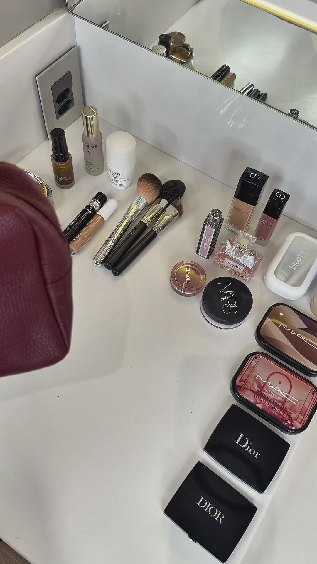 Necessaire Couro Estojo Grande