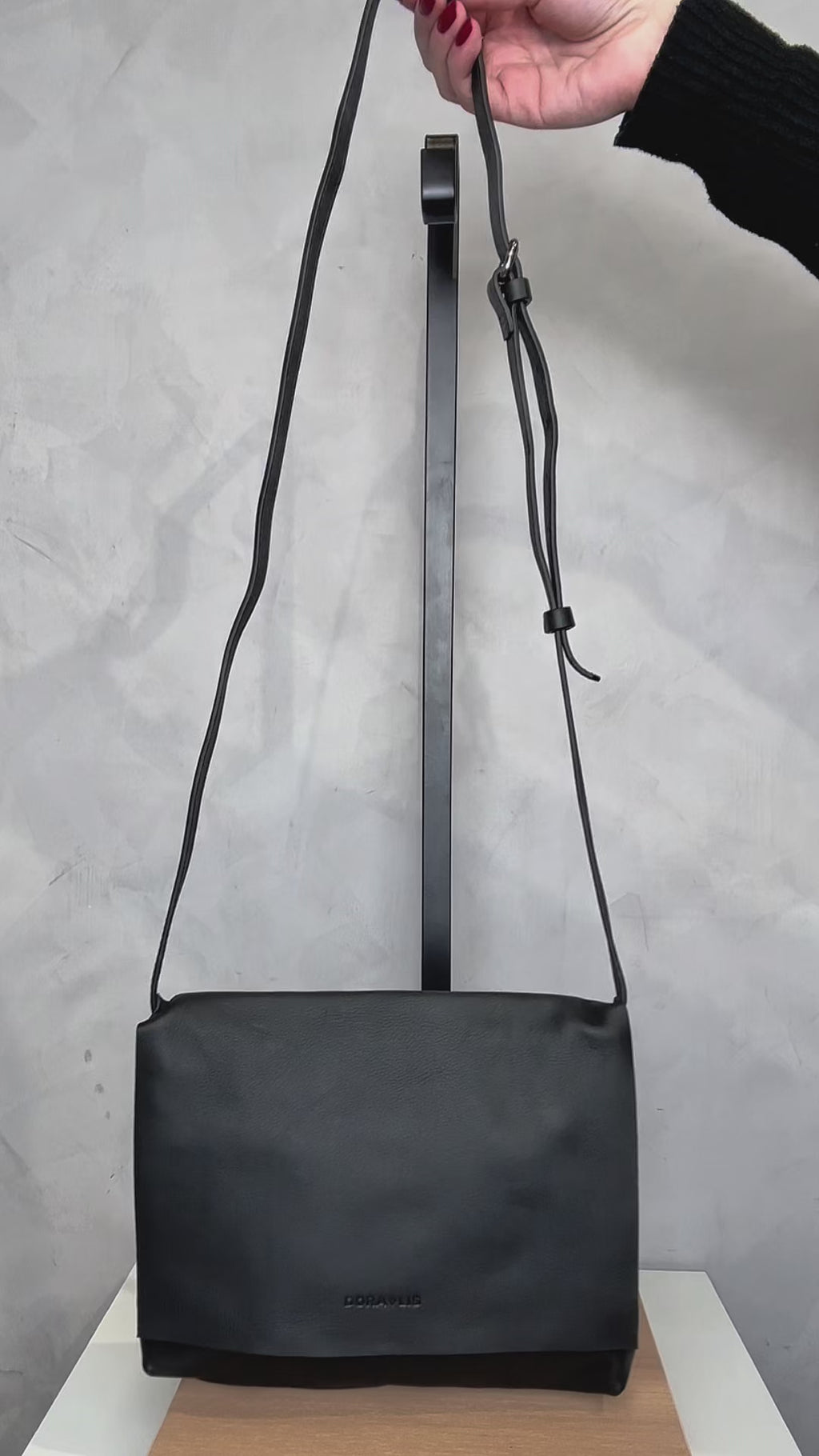 Bolsa Couro Tampa Pequena