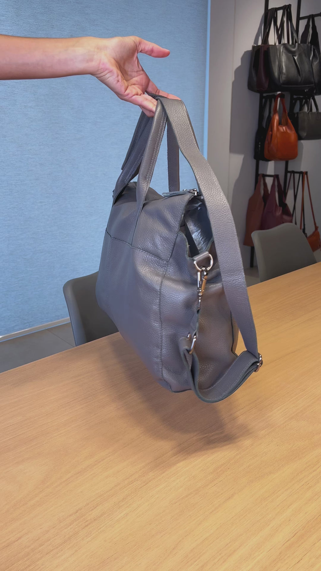 Bolsa Couro Maleta Porta Notebook Grande