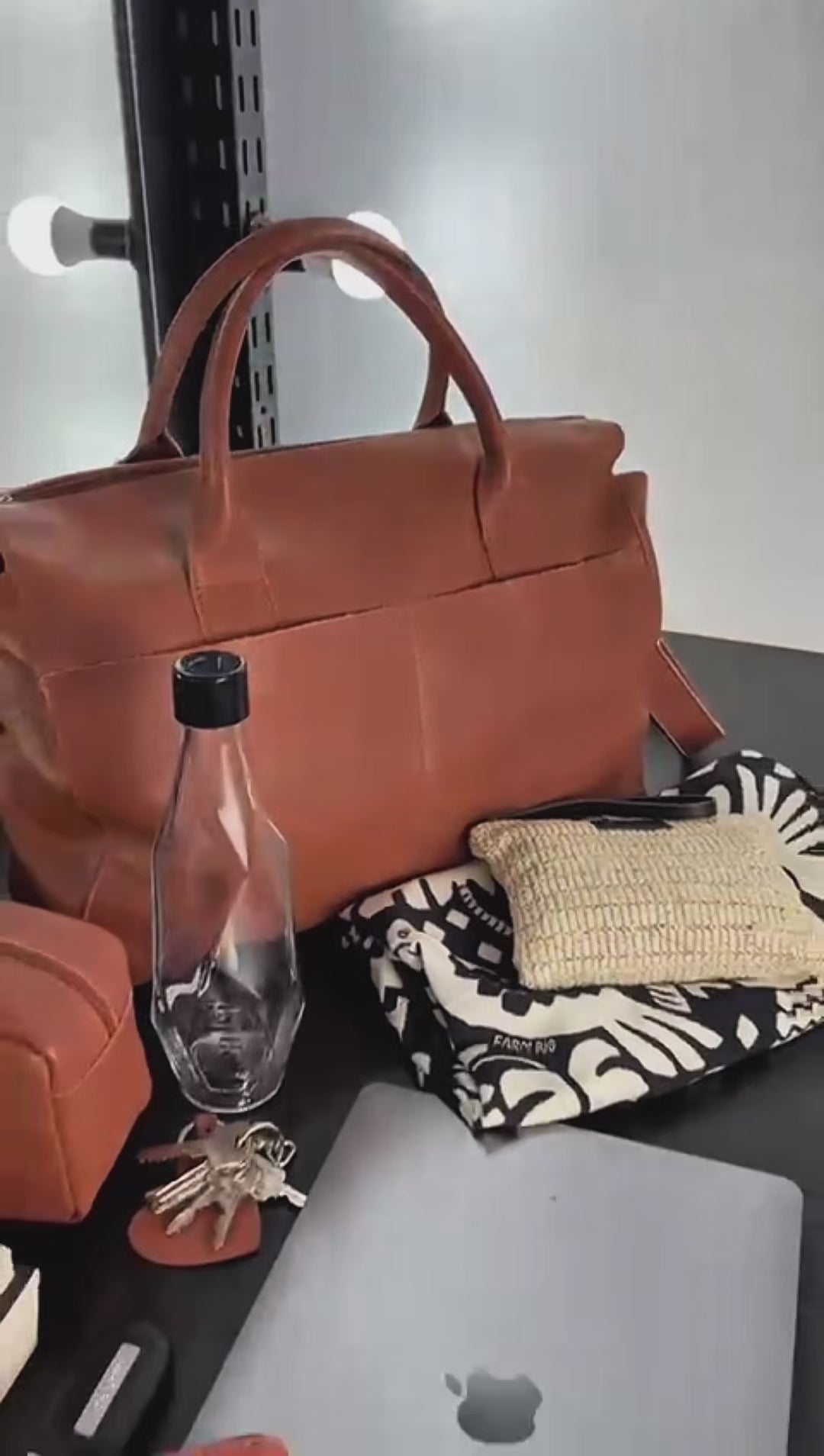 Bolsa Couro Maleta Porta Notebook Grande