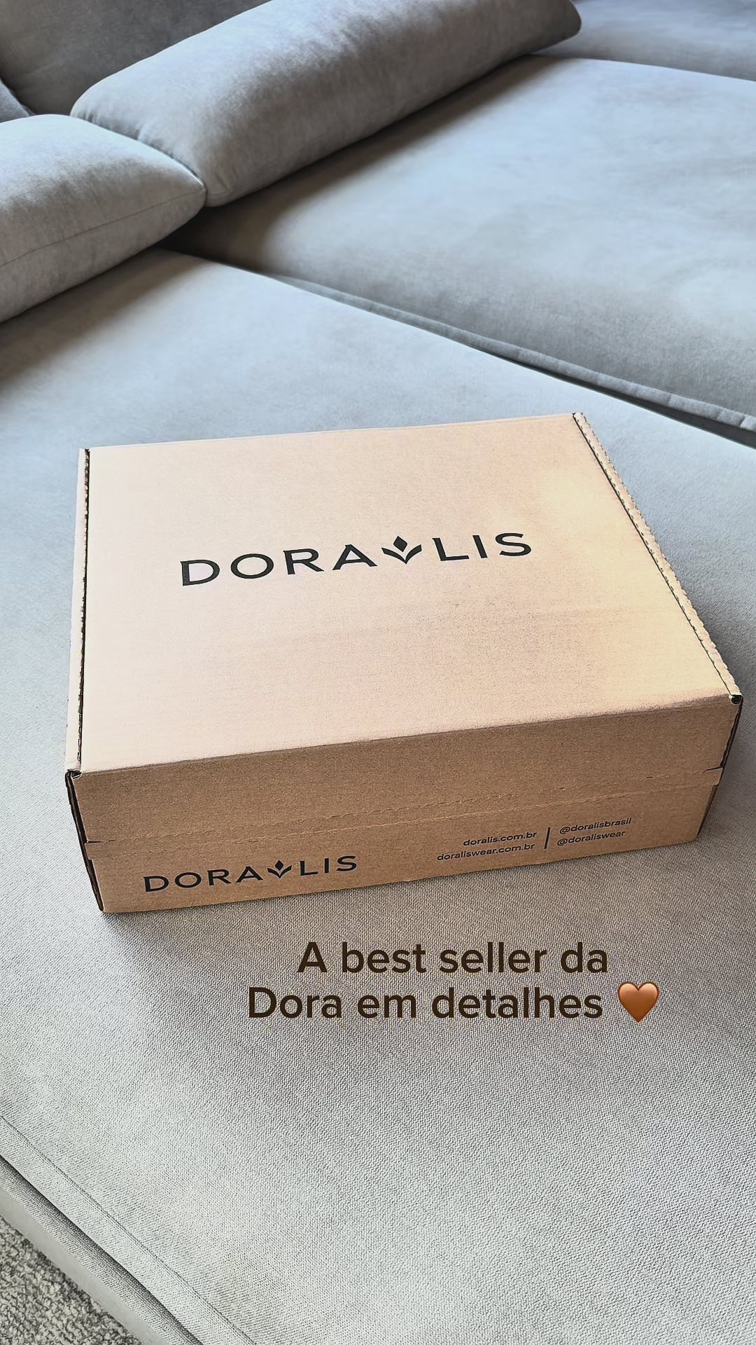 Bolsa Couro Três Divisórias Grande