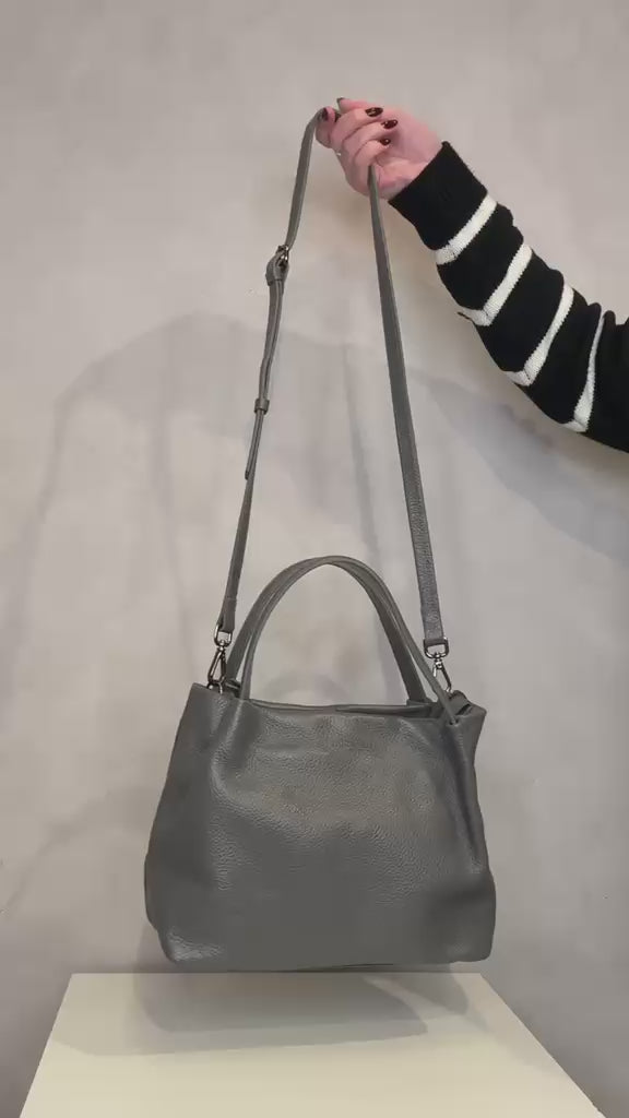 Bolsa Couro Tote Média
